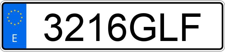 Numer rejestracyjny 3216GLF posiada PEUGEOT 308