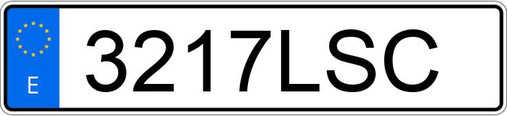 Numer rejestracyjny 3217LSC posiada SEAT LEON Numer rejestracyjny 3217LSC posiada SEAT LEON