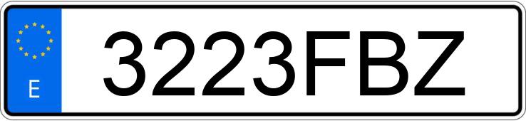 Numer rejestracyjny 3223FBZ posiada MERCEDES E 300 (210) Numer rejestracyjny 3223FBZ posiada MERCEDES E 300 (210)
