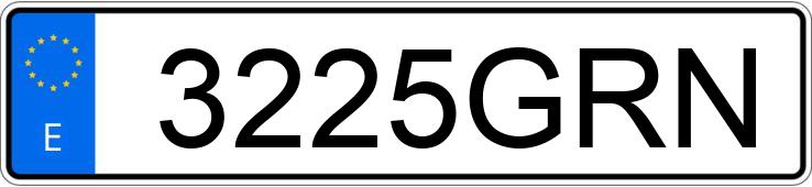 Numer rejestracyjny 3225GRN posiada VOLKSWAGEN CADDY Numer rejestracyjny 3225GRN posiada VOLKSWAGEN CADDY