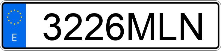 Numer rejestracyjny 3226MLN posiada HYUNDAI KONA Numer rejestracyjny 3226MLN posiada HYUNDAI KONA