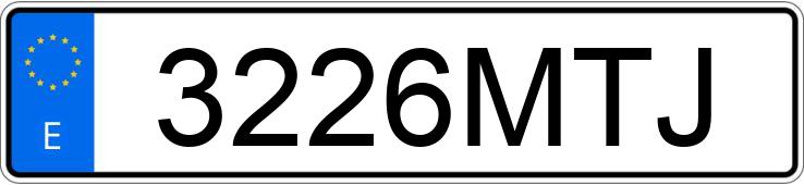 Numer rejestracyjny 3226MTJ posiada VOLKSWAGEN TOURAN Numer rejestracyjny 3226MTJ posiada VOLKSWAGEN TOURAN