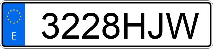 Numer rejestracyjny 3228HJW posiada CITROEN C4 GRAND PICASSO