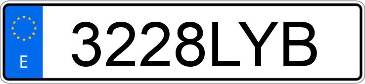 Numer rejestracyjny 3228LYB posiada VOLVO XC60 Numer rejestracyjny 3228LYB posiada VOLVO XC60