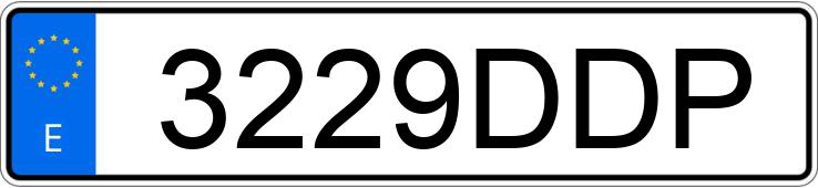 Numer rejestracyjny 3229DDP posiada CITROEN BERLINGO Numer rejestracyjny 3229DDP posiada CITROEN BERLINGO