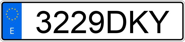 Numer rejestracyjny 3229DKY posiada AUDI TT Numer rejestracyjny 3229DKY posiada AUDI TT