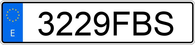 Numer rejestracyjny 3229FBS posiada RENAULT SCENIC Numer rejestracyjny 3229FBS posiada RENAULT SCENIC