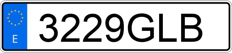 Registreringsnummeret 3229GLB har FORD FIESTA Registreringsnummeret 3229GLB har FORD FIESTA