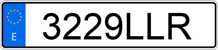 Numer rejestracyjny 3229LLR posiada SKODA OCTAVIA