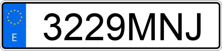 Numer rejestracyjny 3229MNJ posiada BMW SERIE 2