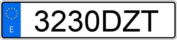 Numer rejestracyjny 3230DZT posiada OPEL CORSA Numer rejestracyjny 3230DZT posiada OPEL CORSA