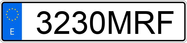 Numer rejestracyjny 3230MRF posiada SSANGYONG/KGM TIVOLI