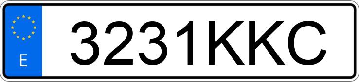 Numer rejestracyjny 3231KKC posiada PORSCHE CAYENNE Numer rejestracyjny 3231KKC posiada PORSCHE CAYENNE