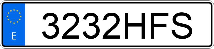 Numer rejestracyjny 3232HFS posiada YAMAHA WR 125