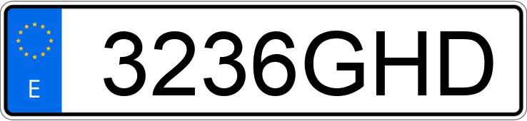 Numer rejestracyjny 3236GHD posiada KAWASAKI ZX-10 R