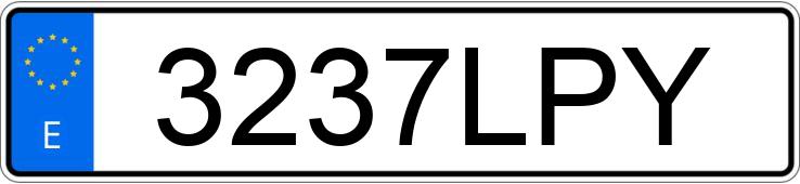 Numer rejestracyjny 3237LPY posiada VOLVO XC60 Numer rejestracyjny 3237LPY posiada VOLVO XC60