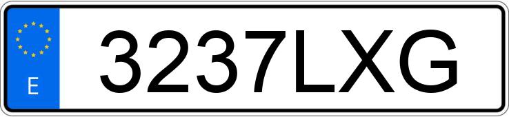Numer rejestracyjny 3237LXG posiada PEUGEOT 308