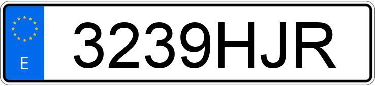 Numer rejestracyjny 3239HJR posiada NISSAN QASHQAI