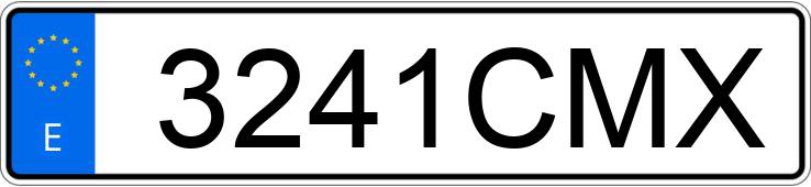 Numer rejestracyjny 3241CMX posiada SEAT TOLEDO