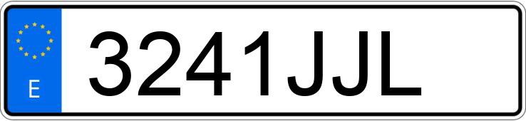 Numer rejestracyjny 3241JJL posiada FIAT DUCATO