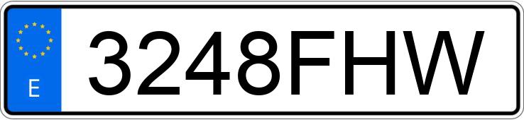 Numer rejestracyjny 3248FHW posiada RENAULT GRAND SCENIC