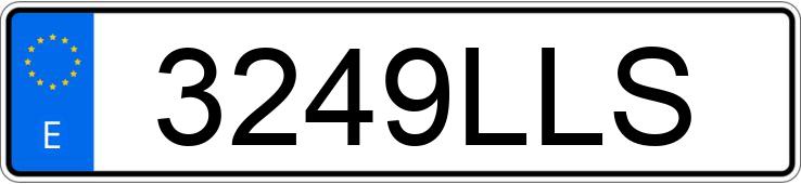Numer rejestracyjny 3249LLS posiada FIAT DUCATO