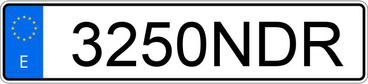 Numer rejestracyjny 3250NDR posiada POLESTAR 2 Numer rejestracyjny 3250NDR posiada POLESTAR 2