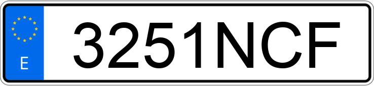 Numer rejestracyjny 3251NCF posiada SEAT ARONA Numer rejestracyjny 3251NCF posiada SEAT ARONA