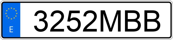 Numer rejestracyjny 3252MBB posiada TOYOTA YARIS CROSS
