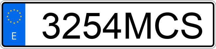 Numer rejestracyjny 3254MCS posiada RENAULT ARKANA