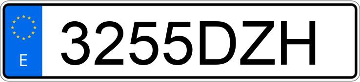 Numer rejestracyjny 3255DZH posiada PEUGEOT 207 Numer rejestracyjny 3255DZH posiada PEUGEOT 207