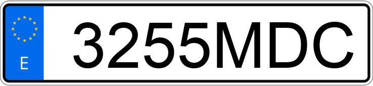 Numer rejestracyjny 3255MDC posiada PEUGEOT 308 Numer rejestracyjny 3255MDC posiada PEUGEOT 308