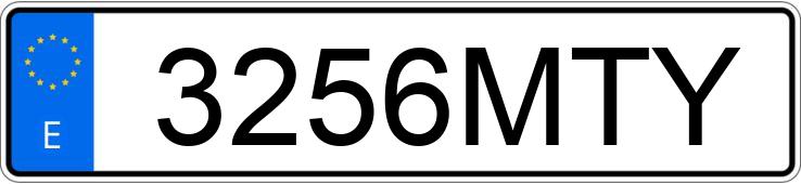 Numer rejestracyjny 3256MTY posiada OMODA 5