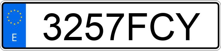 Numer rejestracyjny 3257FCY posiada HONDA CBR 600 Numer rejestracyjny 3257FCY posiada HONDA CBR 600