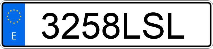 Numer rejestracyjny 3258LSL posiada MERCEDES CLA (118)