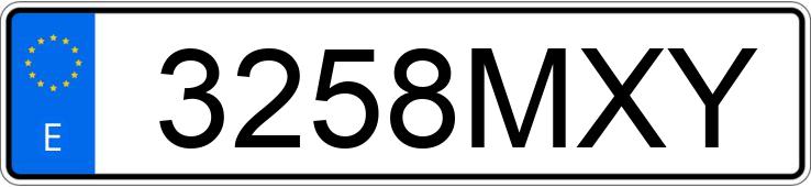 Numer rejestracyjny 3258MXY posiada FORD FOCUS Numer rejestracyjny 3258MXY posiada FORD FOCUS