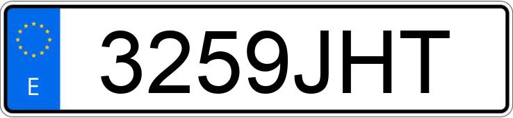 Numer rejestracyjny 3259JHT posiada OPEL ASTRA Numer rejestracyjny 3259JHT posiada OPEL ASTRA