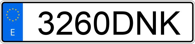 Numer rejestracyjny 3260DNK posiada NISSAN TERRANO Numer rejestracyjny 3260DNK posiada NISSAN TERRANO