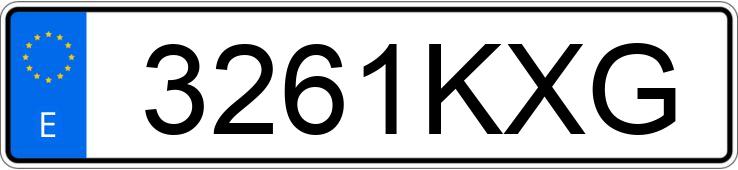 Numer rejestracyjny 3261KXG posiada SEAT LEON X-PERIENCE