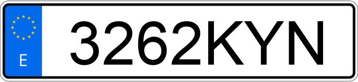 Numer rejestracyjny 3262KYN posiada SEAT LEON X-PERIENCE