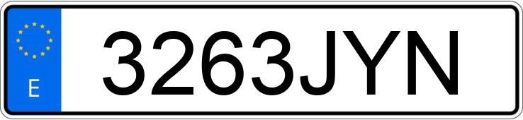 Numer rejestracyjny 3263JYN posiada PEUGEOT 208 Numer rejestracyjny 3263JYN posiada PEUGEOT 208