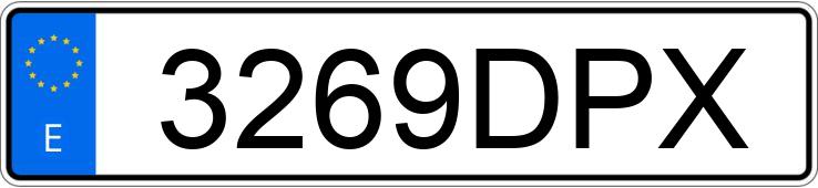 Numer rejestracyjny 3269DPX posiada NISSAN NAVARA