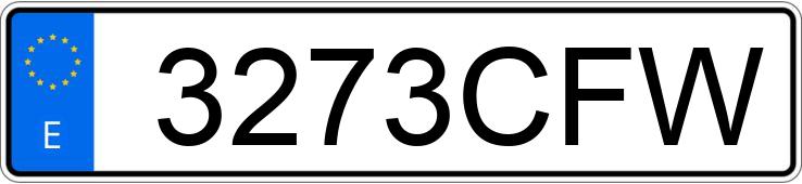 Numer rejestracyjny 3273CFW posiada SEAT TOLEDO Numer rejestracyjny 3273CFW posiada SEAT TOLEDO