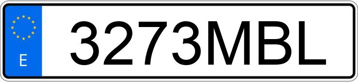 Numer rejestracyjny 3273MBL posiada CITROEN C3