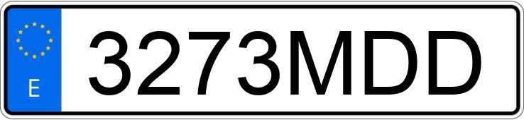 Numer rejestracyjny 3273MDD posiada PEUGEOT 2008