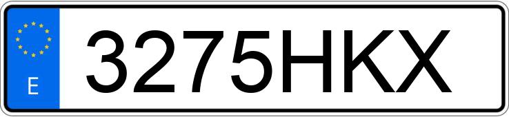 Numer rejestracyjny 3275HKX posiada VOLVO XC60 Numer rejestracyjny 3275HKX posiada VOLVO XC60