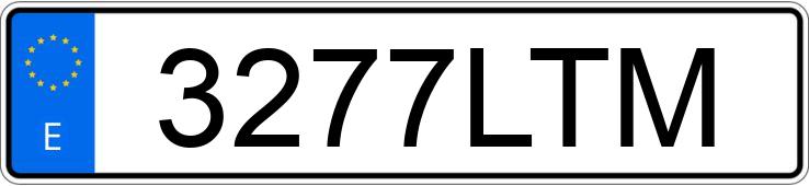 Numer rejestracyjny 3277LTM posiada BMW X5 Numer rejestracyjny 3277LTM posiada BMW X5