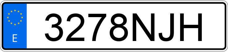 Numer rejestracyjny 3278NJH posiada VOLKSWAGEN T-ROC Numer rejestracyjny 3278NJH posiada VOLKSWAGEN T-ROC