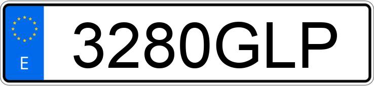 Numer rejestracyjny 3280GLP posiada CITROEN C4