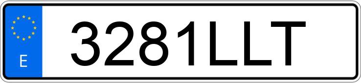 Numer rejestracyjny 3281LLT posiada VOLKSWAGEN POLO Numer rejestracyjny 3281LLT posiada VOLKSWAGEN POLO